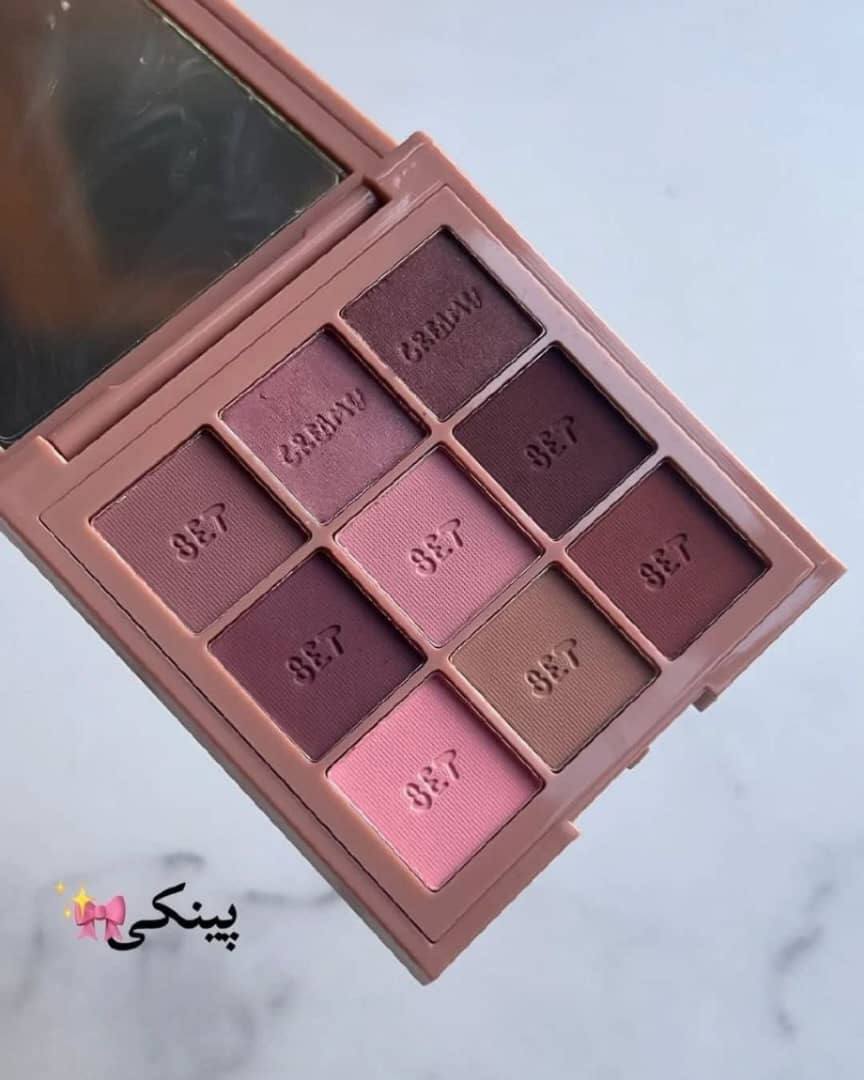 پالت سایه ۹ رنگ هدی موجی مدل Creamy