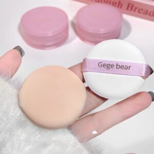 کوشن و پنکک دو طبقه Gege Bear- جعبه صورتی