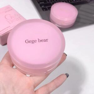 کوشن و پنکک دو طبقه Gege Bear- جعبه صورتی
